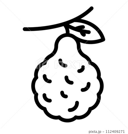 Botanical bergamot icon. Outline botanical bergamot vector icon for web design isolated on white background Botanical bergamot icon. Outline botanical bergamot vector icon for web design isolated on white background 112409271