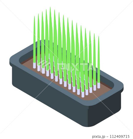 Cat food herbs icon. Isometric of cat food herbs vector icon for web design isolated on white background 112409715