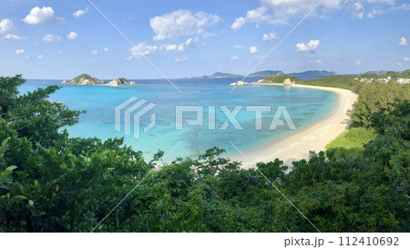 沖縄県 渡嘉敷島 阿波連ビーチ 沖縄県 渡嘉敷島 阿波連ビーチ 112410692