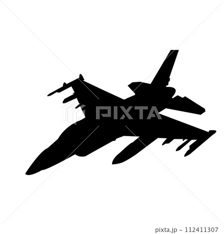 fighter plane icon vector fighter plane icon vector 112411307