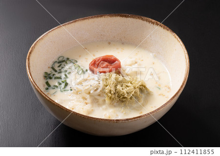 梅とろろ豆乳ごま　お粥 112411855