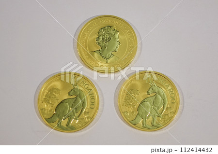 カンガルー金貨3枚 112414432