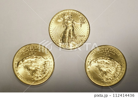 イーグル金貨三枚 112414436