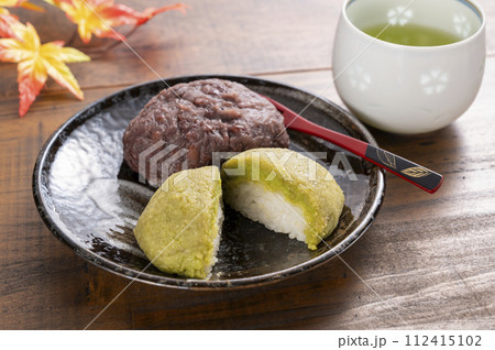 おはぎ　ずんだあんとつぶあん 112415102