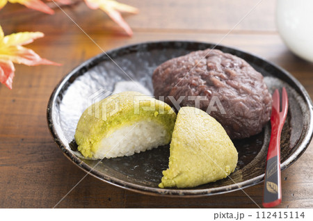 おはぎ　ずんだあんとつぶあん 112415114