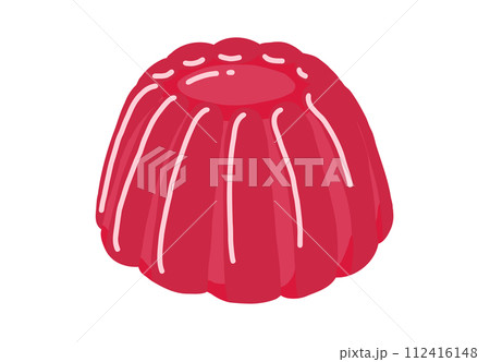 赤色のゼリー 赤色のゼリー 112416148