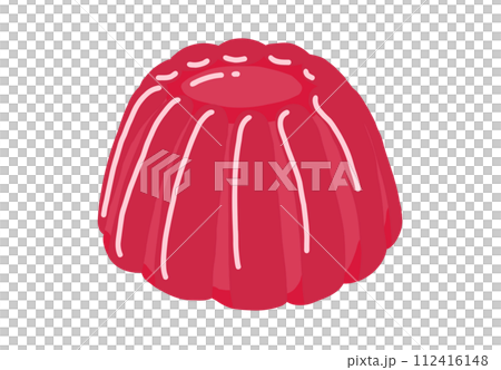 赤色のゼリー 赤色のゼリー 112416148