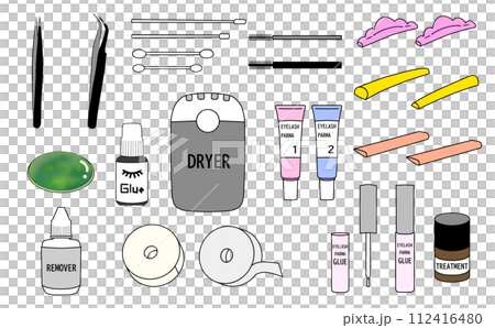 睫毛延長/燙睫毛工具套裝 睫毛延長/燙睫毛工具套裝 112416480