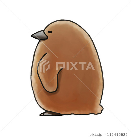 キングペンギンのヒナ 112416623