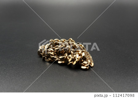 金メッキが剥がれたネックレス 112417098