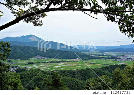 小谷城からの風景 小谷城からの風景 112417732