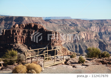View of landscape in Grand Canyon National Park at USA View of landscape in Grand Canyon National Park at USA 112417870