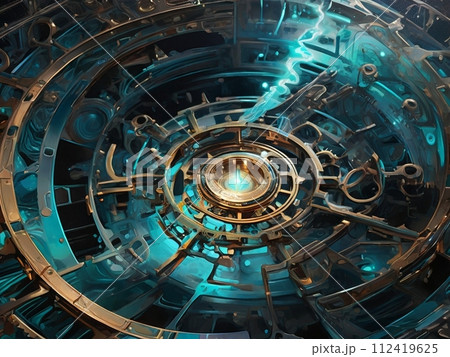 幻想的な未来の歯車 112419625