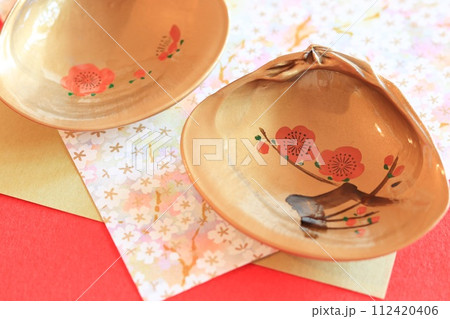 ひな祭り、貝合わせ 112420406