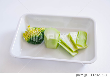 カットしたブロッコリー 112421324