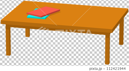 客廳的桌子上放著書 客廳的桌子上放著書 112421944