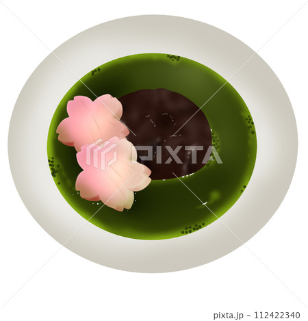 抹茶ぜんざい 112422340