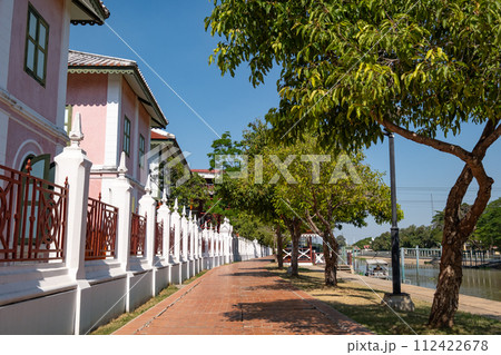 僧房 ワット・ニウェート・タンマプラワット タイ王国アユタヤ県 僧房 ワット・ニウェート・タンマプラワット タイ王国アユタヤ県 112422678