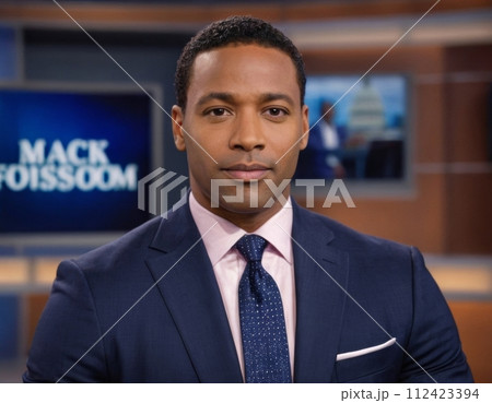 American news anchor. 112423394