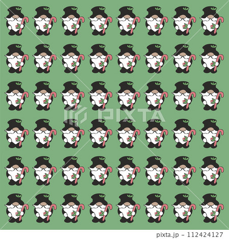 christmas gnomes,background of little festive gnomes 112424127