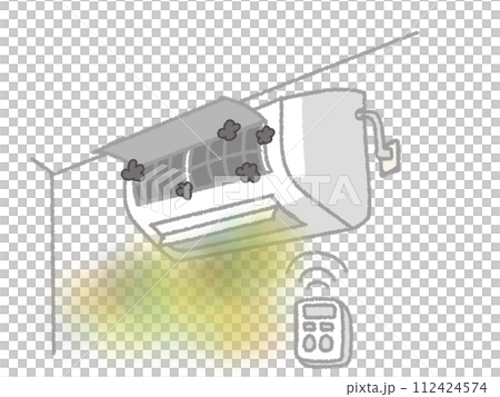 Air conditioner that emits dirty air Air conditioner that emits dirty air 112424574