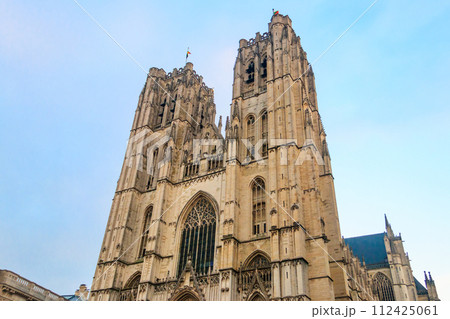 St. Michael and St. Gudula Cathedral in Brussels,  Belgium 112425061