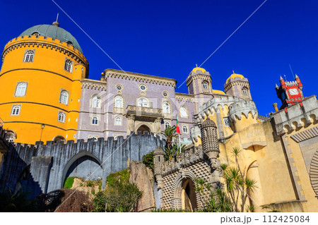 Pena National Palace in Sintra. Lisbon, Portugal Pena National Palace in Sintra. Lisbon, Portugal 112425084