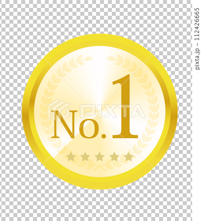 illustration of golden medal illustration of golden medal 112426665