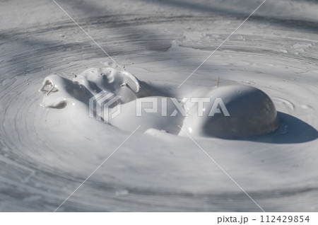 大地の芸術？　別府坊主地獄  112429854