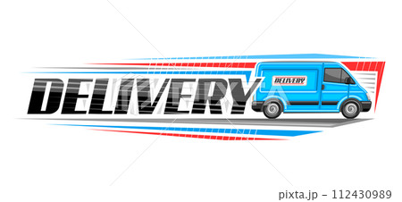 Vector logo for Delivery Van 112430989
