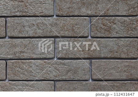 Porcelain stoneware rectangles. Background and texture of porcelain tiles. 112431647