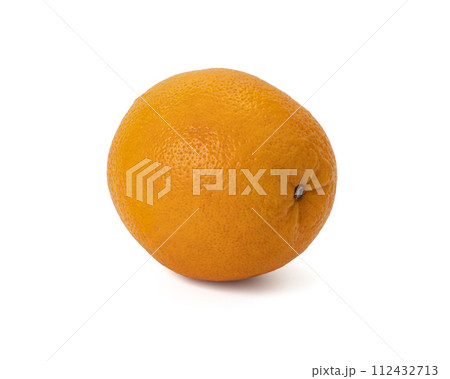 Ripe orange isolated on white background Clipping Path Ripe orange isolated on white background Clipping Path 112432713