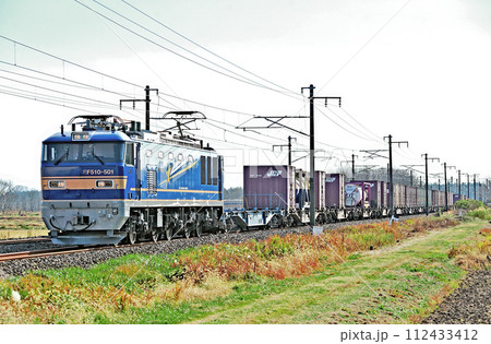 高崎線 行田ー熊谷 JR東日本 EF510-501(田端) 高崎線 行田ー熊谷 JR東日本 EF510-501(田端) 112433412