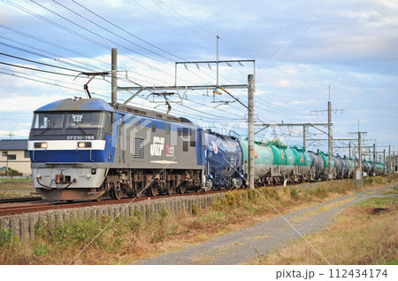 高崎線　行田ー熊谷　JR貨物　EF210-164（新鶴見） 112434174