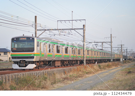 高崎線 行田ー熊谷 JR東日本 E231系1000番台 U113編成(小山) 高崎線 行田ー熊谷 JR東日本 E231系1000番台 U113編成(小山) 112434479
