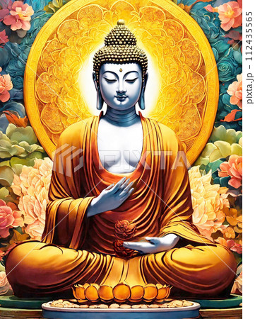 インドの仏像 インドの仏像 112435565