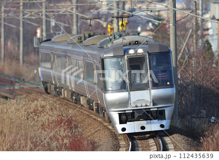 千歳線　北広島ー島松　JR北海道　785系　NE-2編成（札幌）　スーパーカムイ　エアポート 112435639