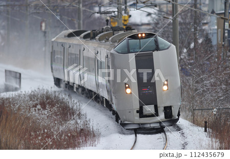 千歳線 北広島ー島松 JR北海道 789系1000番台 HL-1003編成(札幌) スーパーカムイ 千歳線 北広島ー島松 JR北海道 789系1000番台 HL-1003編成(札幌) スーパーカムイ 112435679