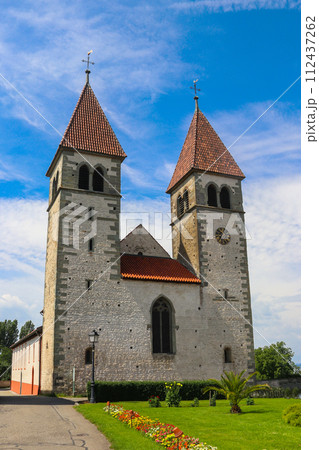 Basilica of Sts. Peter and Paul on Island of Reichenau, Lake Constance, Baden-Wuerttemberg, Germany Basilica of Sts. Peter and Paul on Island of Reichenau, Lake Constance, Baden-Wuerttemberg, Germany 112437262