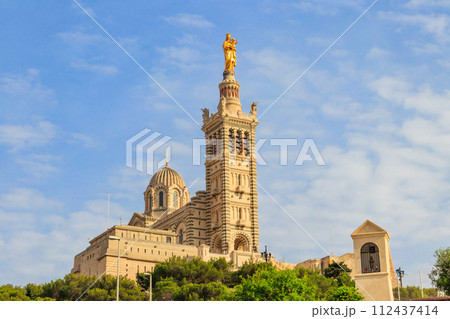 Basilica of Notre Dame de la Garde in Marseille, France Basilica of Notre Dame de la Garde in Marseille, France 112437414