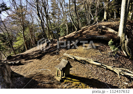 丹沢の辺室山 辺室山縦走コース 鍋嵐東尾根の入口 丹沢の辺室山 辺室山縦走コース 鍋嵐東尾根の入口 112437632