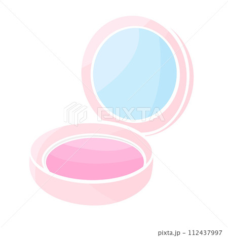 makeup powder open round box makeup powder open round box 112437997