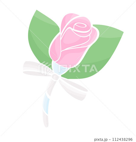 pink rose flower boutonniere for groom pink rose flower boutonniere for groom 112438296