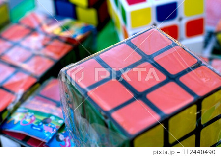 palette with paints 112440490