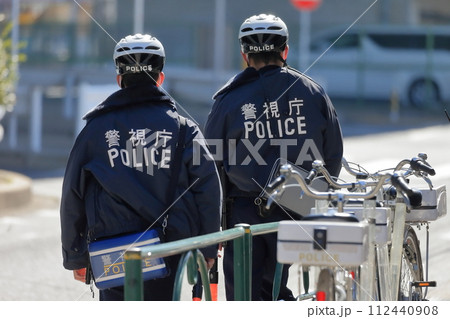警察官の交通違反取取り締まり イメージ 警察官の交通違反取取り締まり イメージ 112440908