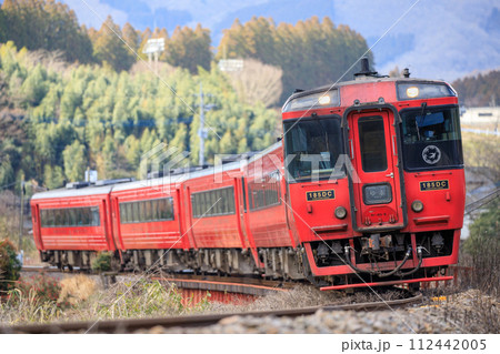 JR九州 特急「ゆふ」(キハ185系) JR九州 特急「ゆふ」(キハ185系) 112442005