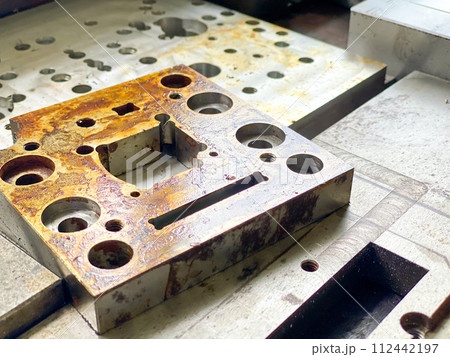 Industrial steel injection plastic molding part Industrial steel injection plastic molding part 112442197