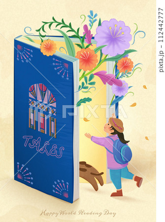 Adorable World Book Day poster 112442777