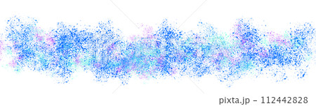 青いスプラッシュフレーム素材 青いスプラッシュフレーム素材 112442828