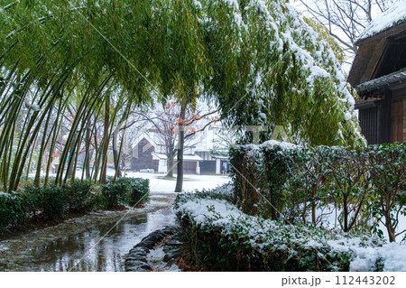 冬景色の道 冬景色の道 112443202